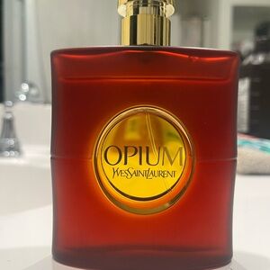 Yves Saint Laurent Opium Red and Gold Bottle